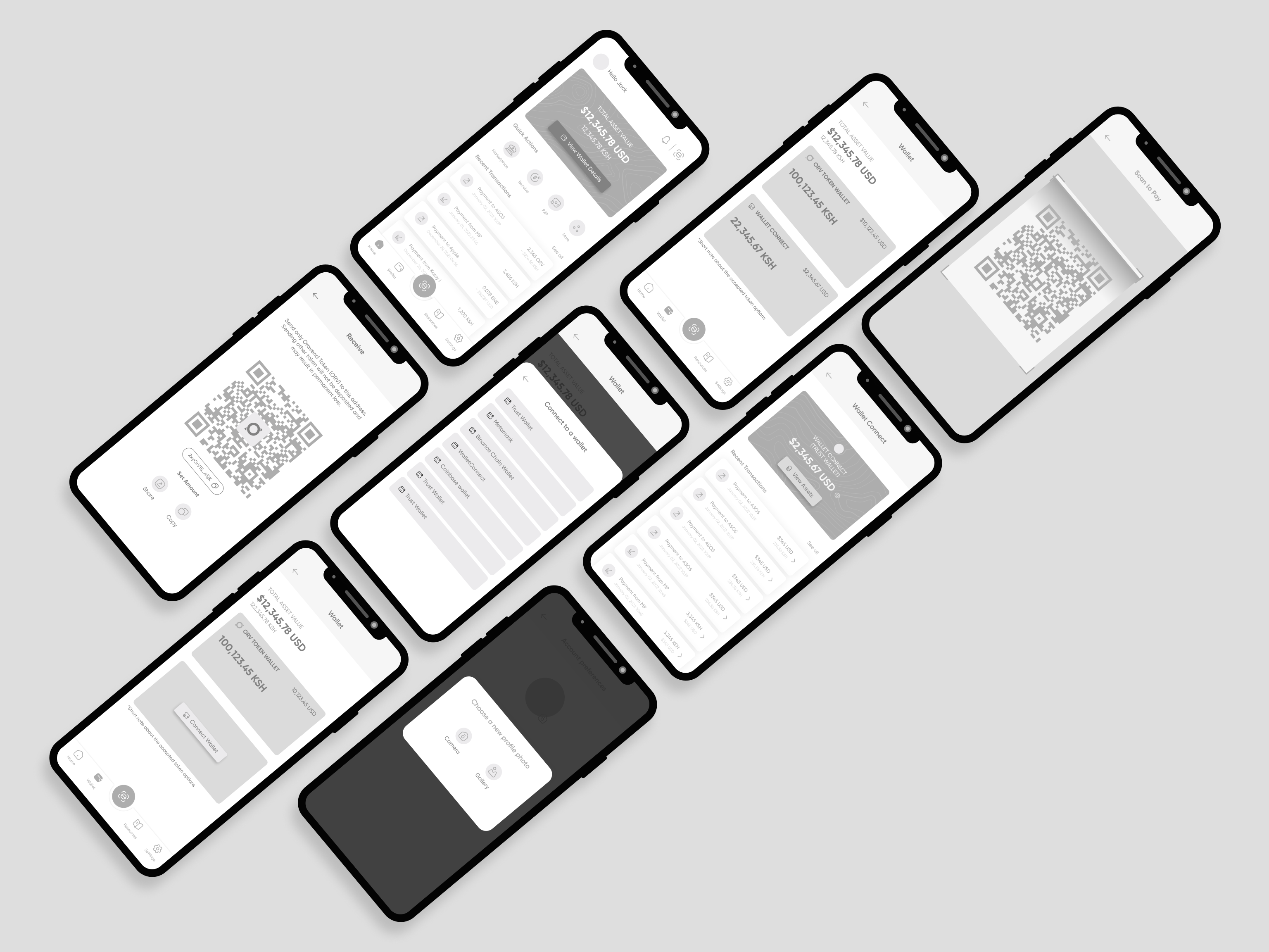 Oravend Low-Fidelity Wireframes